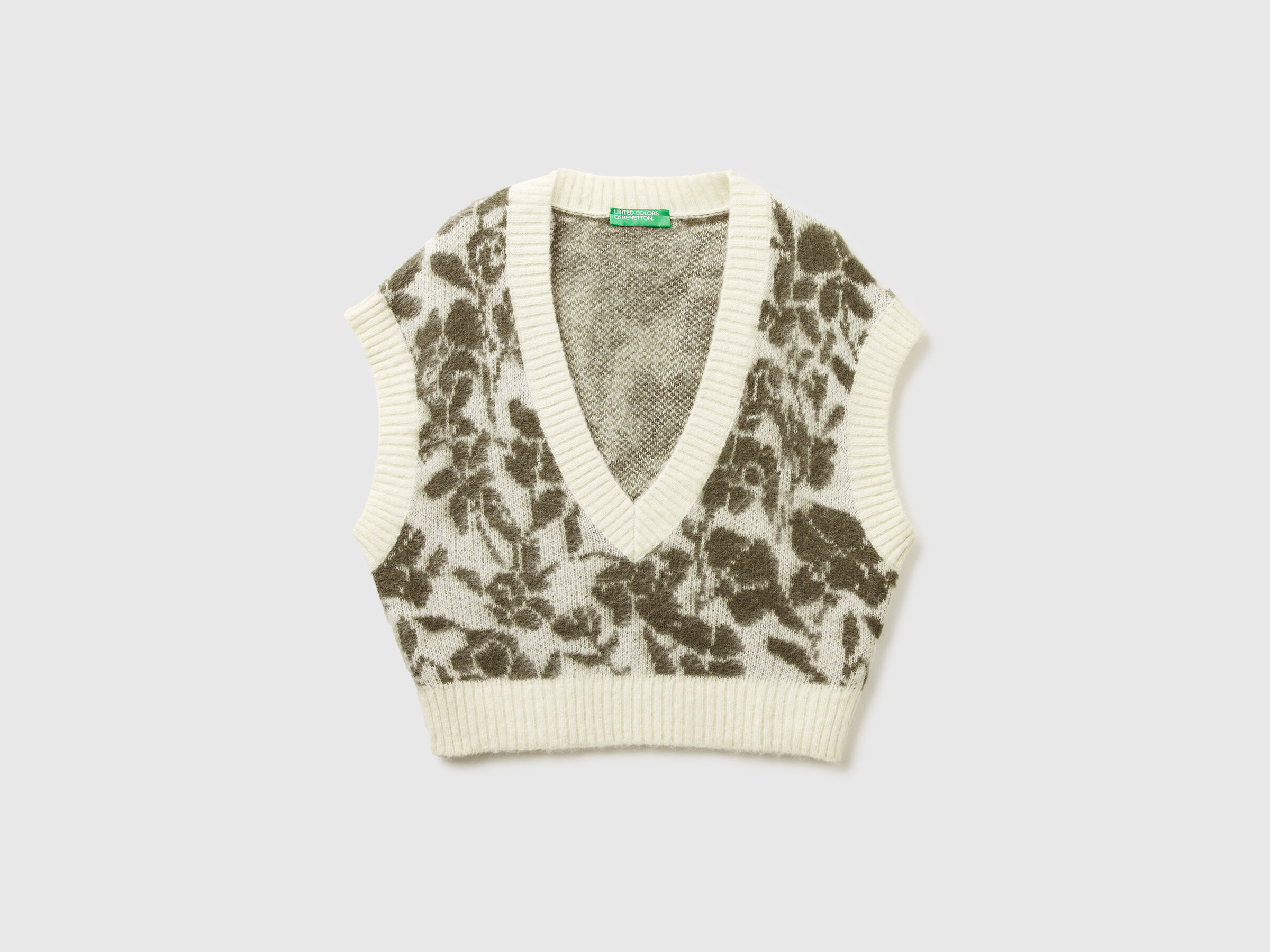 S/L V NECK SWEATER Damen image number 5